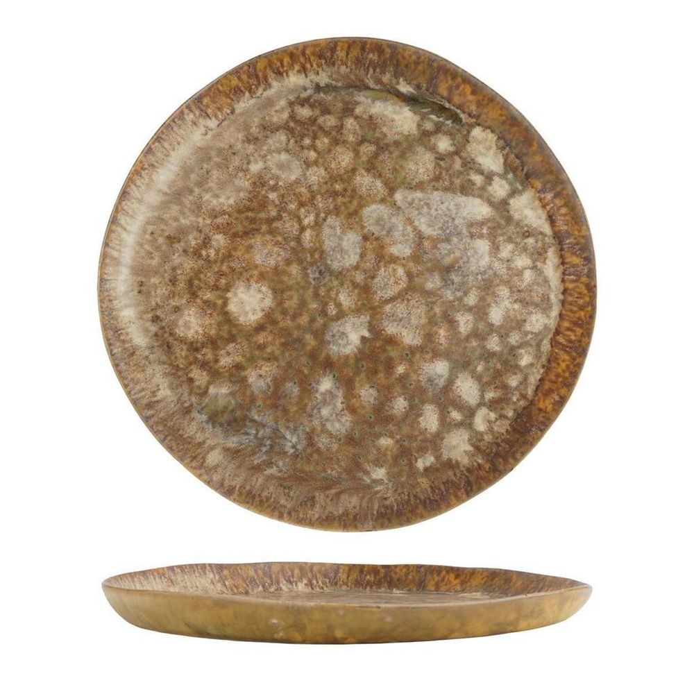 Блюдо круглое 28 см h2,5 см Light Brown Frutti di Mare P.L. [1]