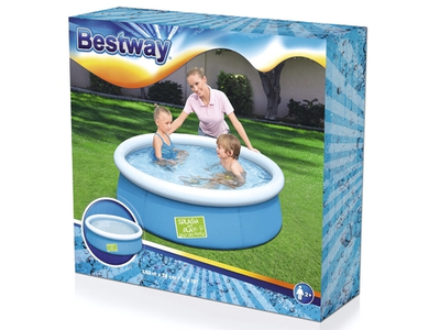 Бассейн надувной 152*38см "My First Fast Set", Bestway 57241
