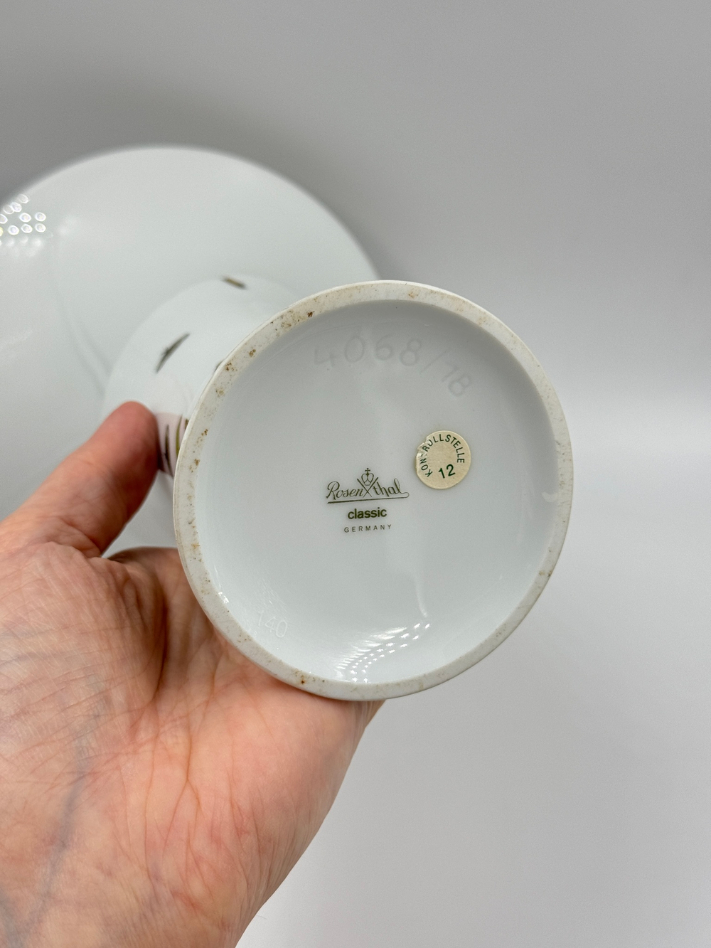 Ваза с птицами и бабочками Rosenthal