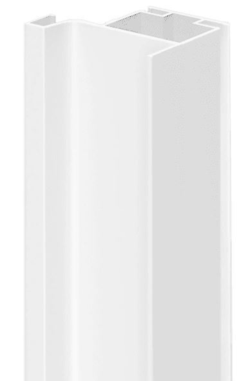 Профиль Gola-X вертикальный, L-формы, ДСП 16мм, 5000мм, белый матовый, AQ