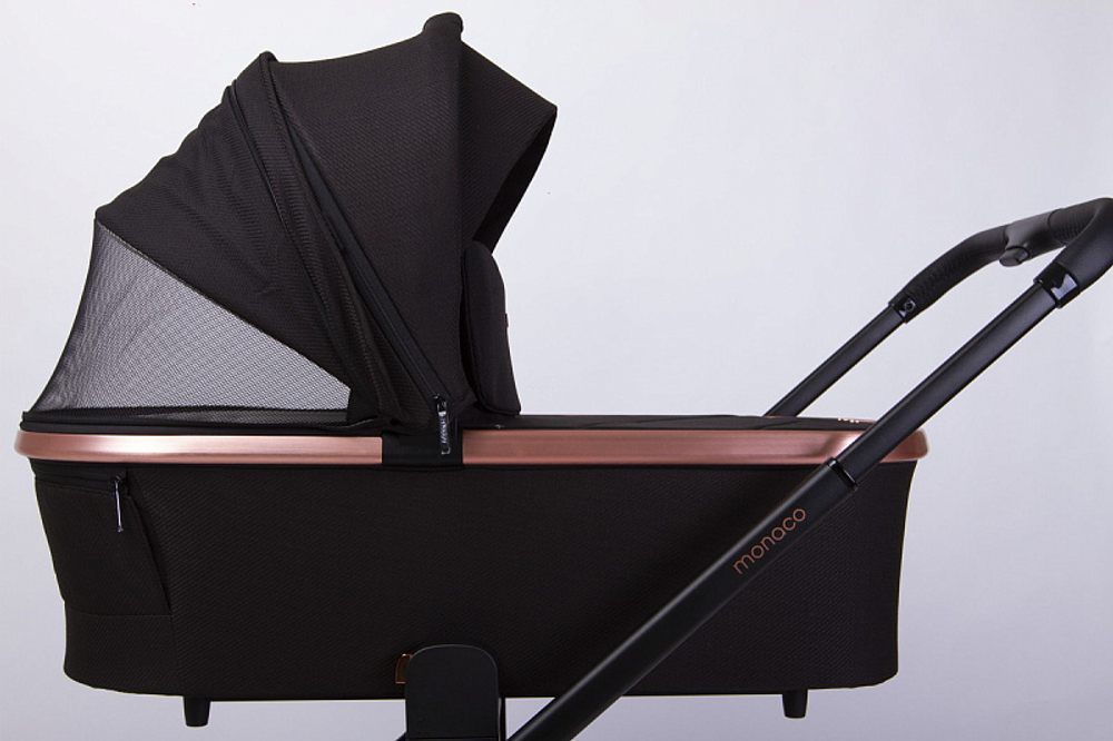 Детская коляска Peppy Monaco GP 3 в 1 Antrazit рама графит