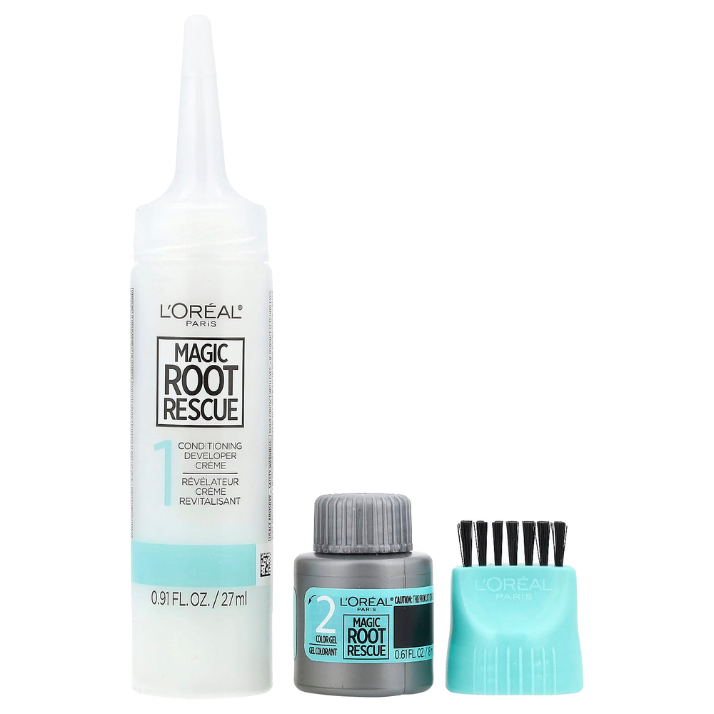 L'Oréal, Magic Root Rescue, 10-минутный набор для окрашивания корней, 5 оттенков коричневого, 1 нанесение