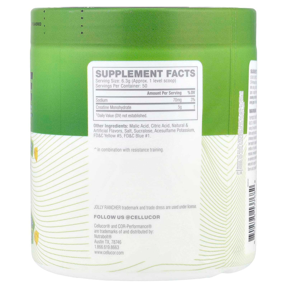 C4 / Cellucor, COR-Performance®, креатин, со вкусом зеленого яблока, 316 г (11,1 унции)