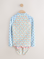 Купальник раздельный для девочки Next AB7-016, Голубой