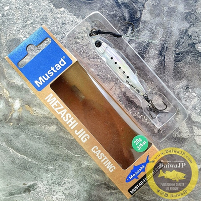 Пилькер MUSTAD MEZASHI JIG 20g SHIRASU