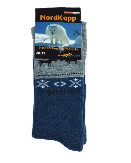 Термоноски AVI-Outdoor NordKapp 515-G (серый)