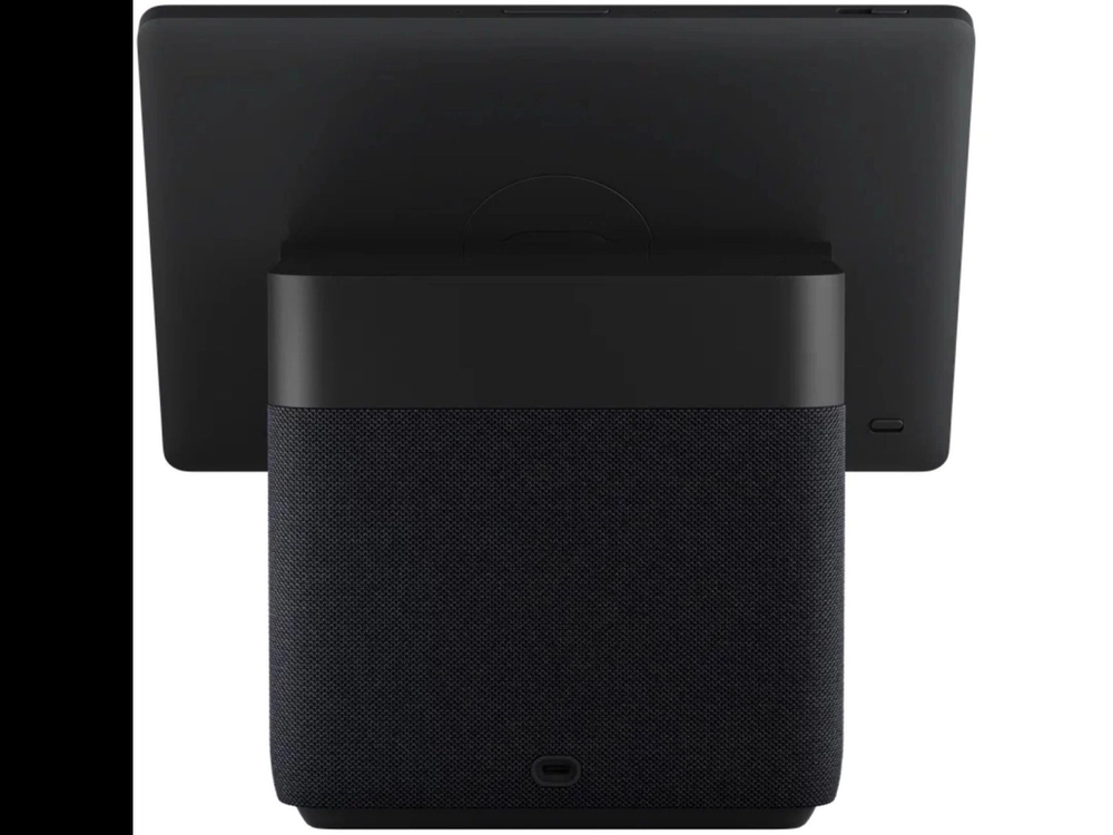 Умная колонка Яндекс Станция Дуо Макс с Алисой (60 Вт, Bluetooth 5.2, Wi-Fi, Zigbee, Дисплей), Черная