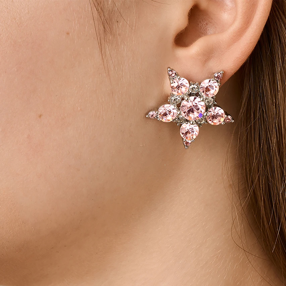 Серьги Dyrberg Kern GEMINI SS VINTAGE ROSE 450008