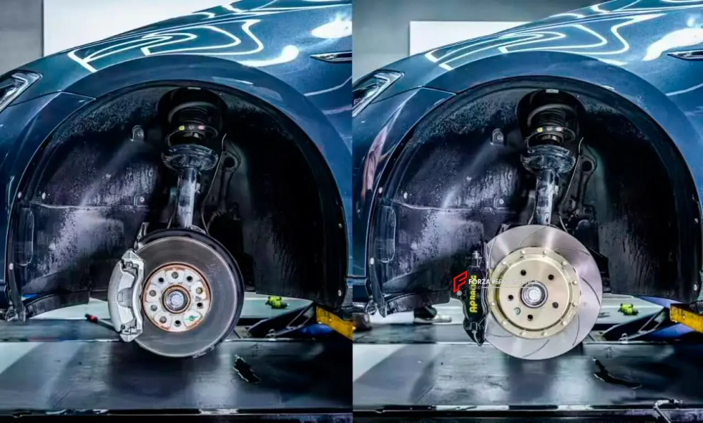 ПЕРЕДНЯЯ УСИЛЕННАЯ ТОРМОЗНАЯ СИСТЕМА ДЛЯ VOLKSWAGEN GOLF MK7 5G 280TSI R LINE 2017-2020 Фольксваген