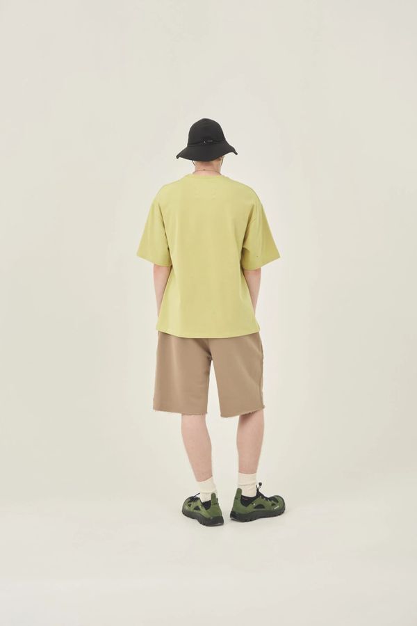 Шорты Rocks peach cotton бежевые - фото 4