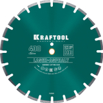 KRAFTOOL LASER-ASPHALT 400 мм (25.4/20 мм, 10х3.4 мм), алмазный диск (36687-400)