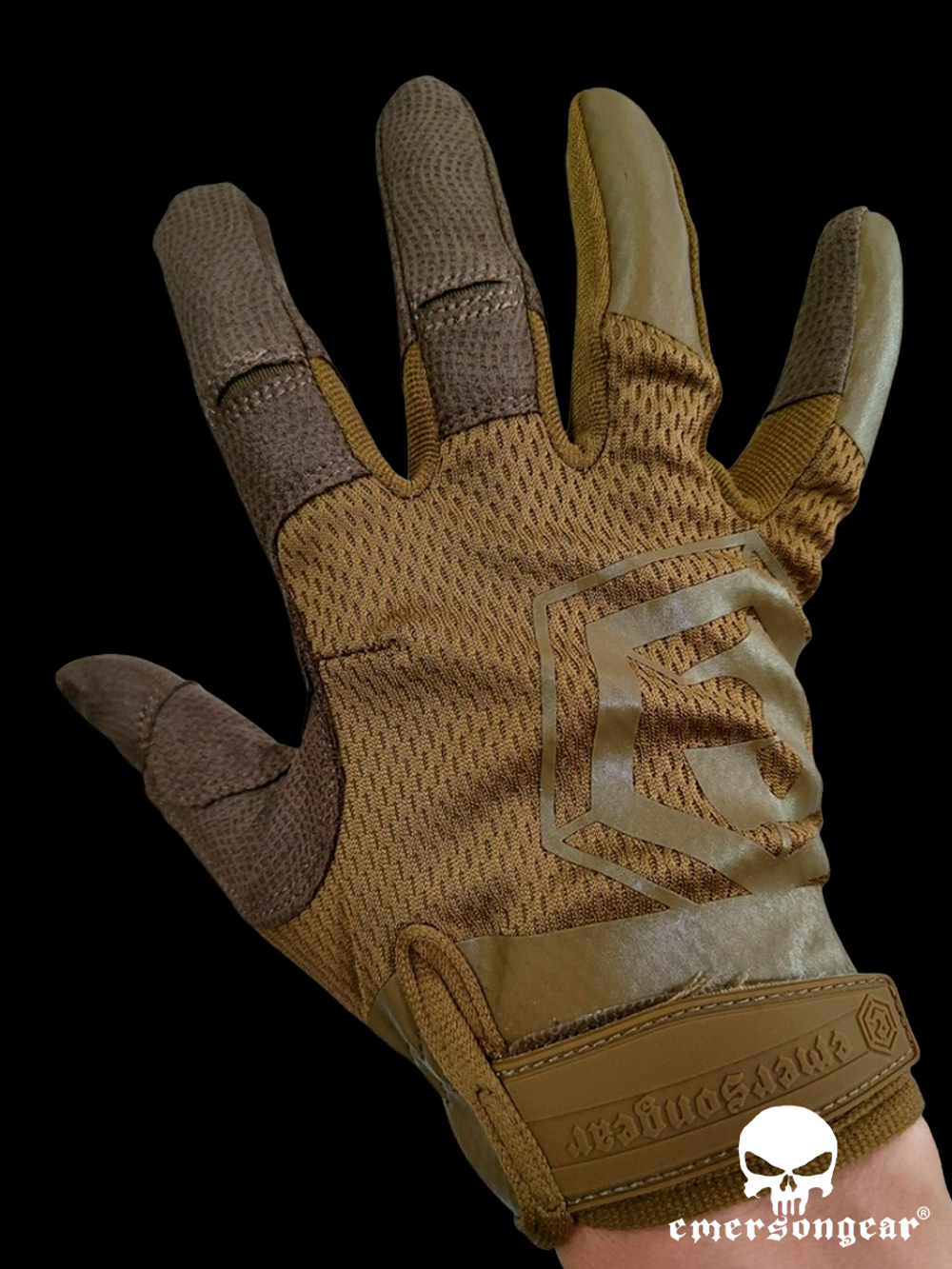 Перчатки полнопалые EmersonGear Blue Label Hummingbird Light Tactical Gloves (EMB9602CB). Койот