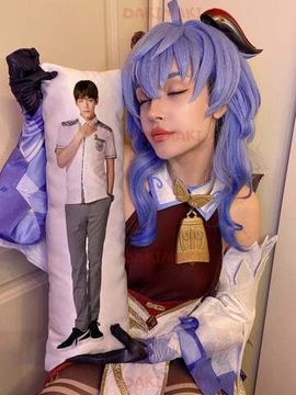 Мини дакимакура Ви из БТС | BTS арт. M0335, 60х20 см