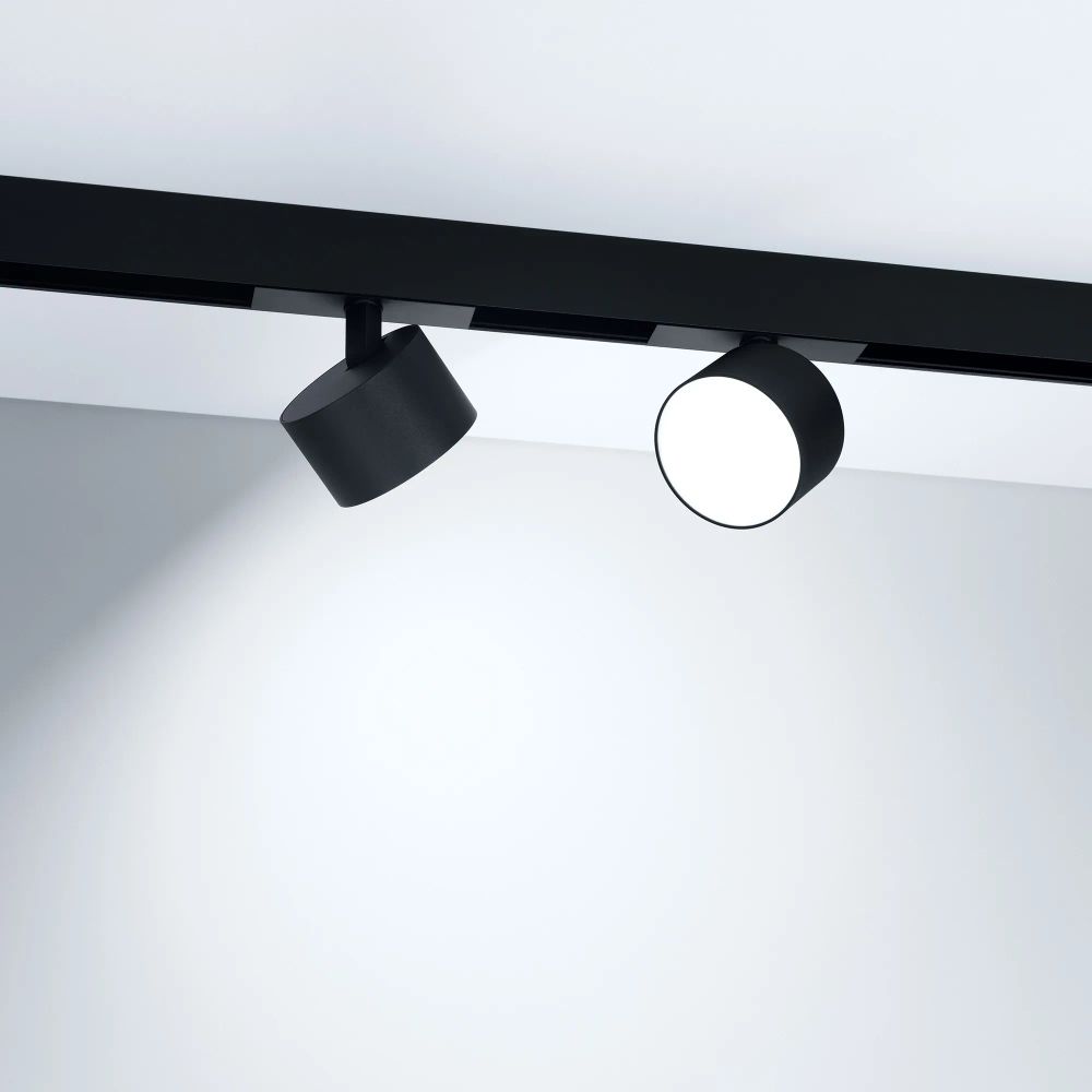 Светильник MAG-ORIENT-RONDO-R90-9W Day4000-MIX (BK, 110 deg, 48V, TUYA Zigbee) (Arlight, IP20 Металл, 5 лет) 047147