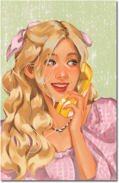 Арт карта / pendeltur / BLACKPINK / Розе