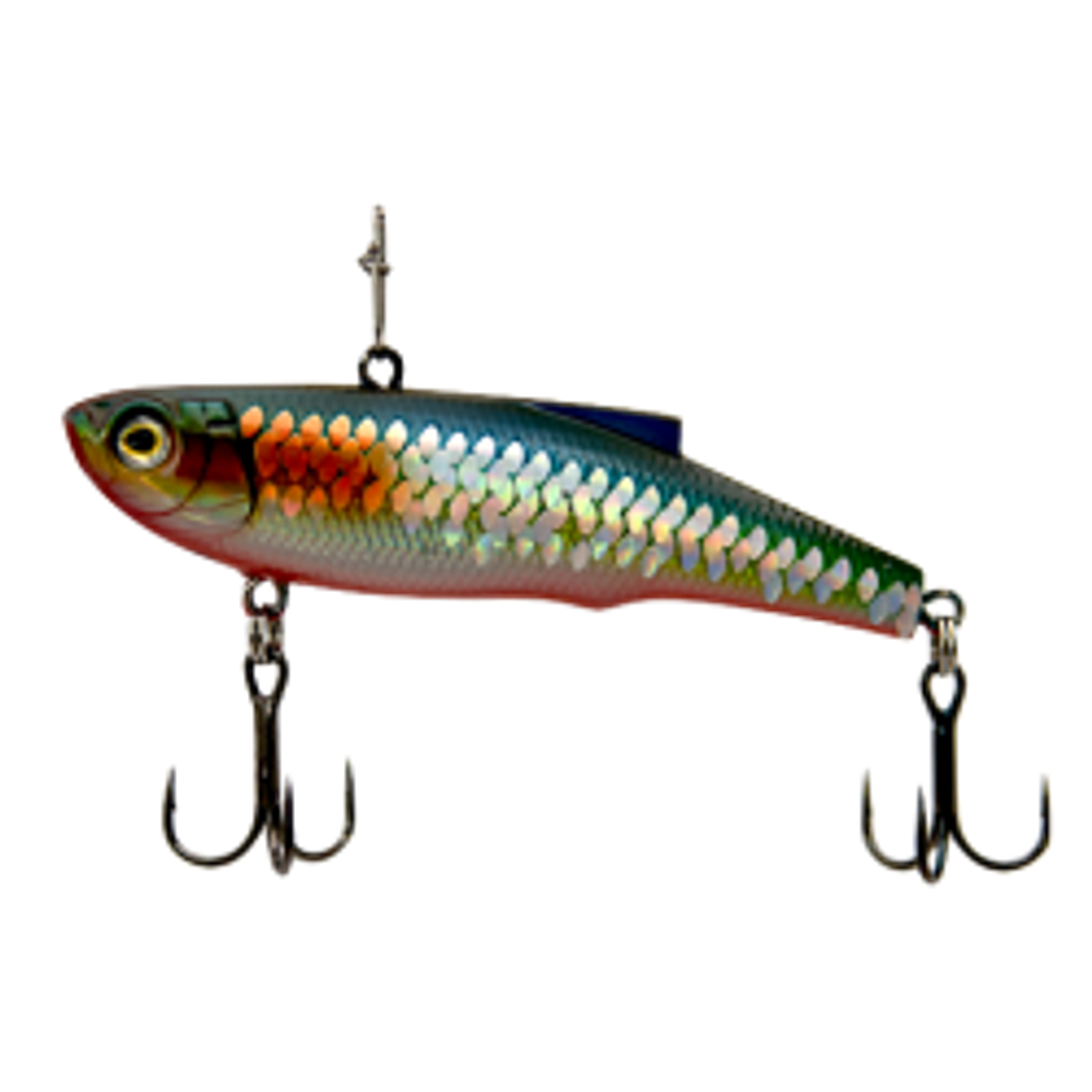 Раттлин EcoPro Vib Diana 90мм 32г #055 Крючок №4 Shiny Shad