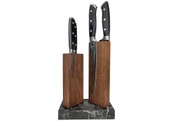 Магнитная подставка для 4 ножей Woodinhome KS040SWN-ST The Twinsфотография - 2