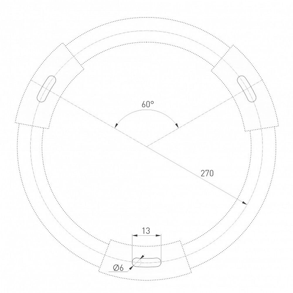 Накладной светильник Arlight RONDO 034823