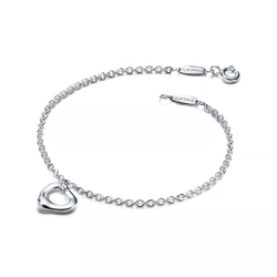 Браслет из серебра 925,Tiffany 💙Open heart, В наличии