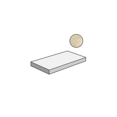 Ступень Charme Extra Arcadia Scalino Frontale Nat 33х60 Ang.Dx Правая