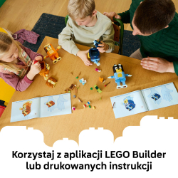 Конструктор LEGO Bluey 11217 Семья Блюи из кубиков — фото 5