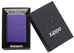 Зажигалка фиолетовая Purple Matte ZIPPO 237