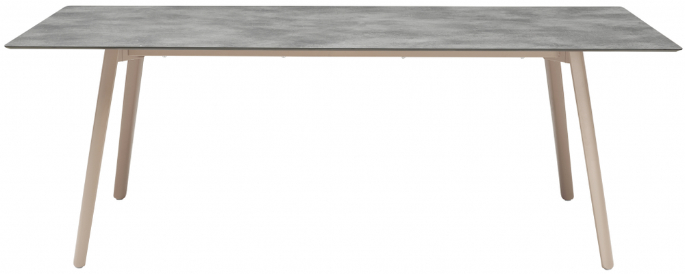 Стол ламинированный раздвижной Scab Design Squid Extendable, тортора, цементный