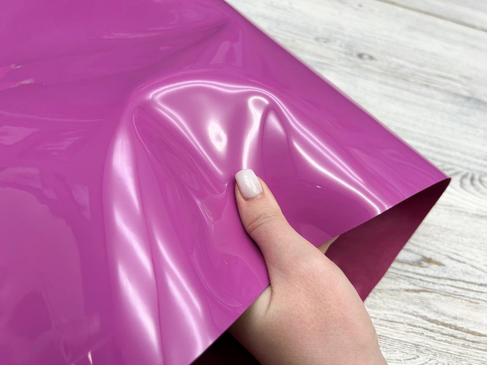 Vernissage Fuxia (0,8-1,0 мм), цв. Розовый, натуральная кожа