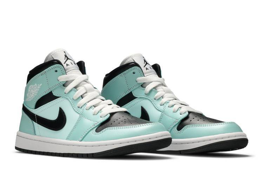 Кроссовки Jordan Air Jordan 1 Mid "Teal Tint" (Женская размерная сетка)