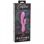 Вибратор-кролик ультрагибкий CalExotics Contour Zoie, 10.75 x 3.25 см