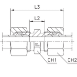 Соединение P DL08 14х1.5 (в сборе)