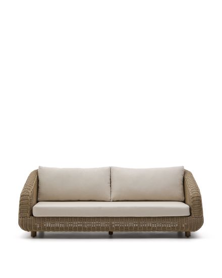 3-местный диван Meria из искусственного ротанга 208 см