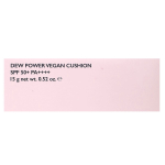Amuse, Dew Power Vegan Cushion, SPF 50+ PA ++++, 01 чистый, 15 г (0,52 унции)