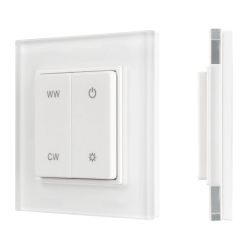 Панель SMART-P49-MIX-G-SUF (3V, 1 зона, Knob, 2.4G) (Arlight, Пластик) 032985