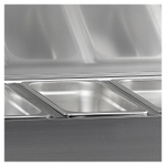 Витрина холодильная настольная TEFCOLD VK33-120 S/S LID