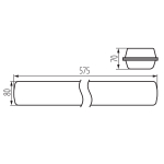 Cветильник светодиодный ip65 KANLUX MAH LED HI 19W NW RYF