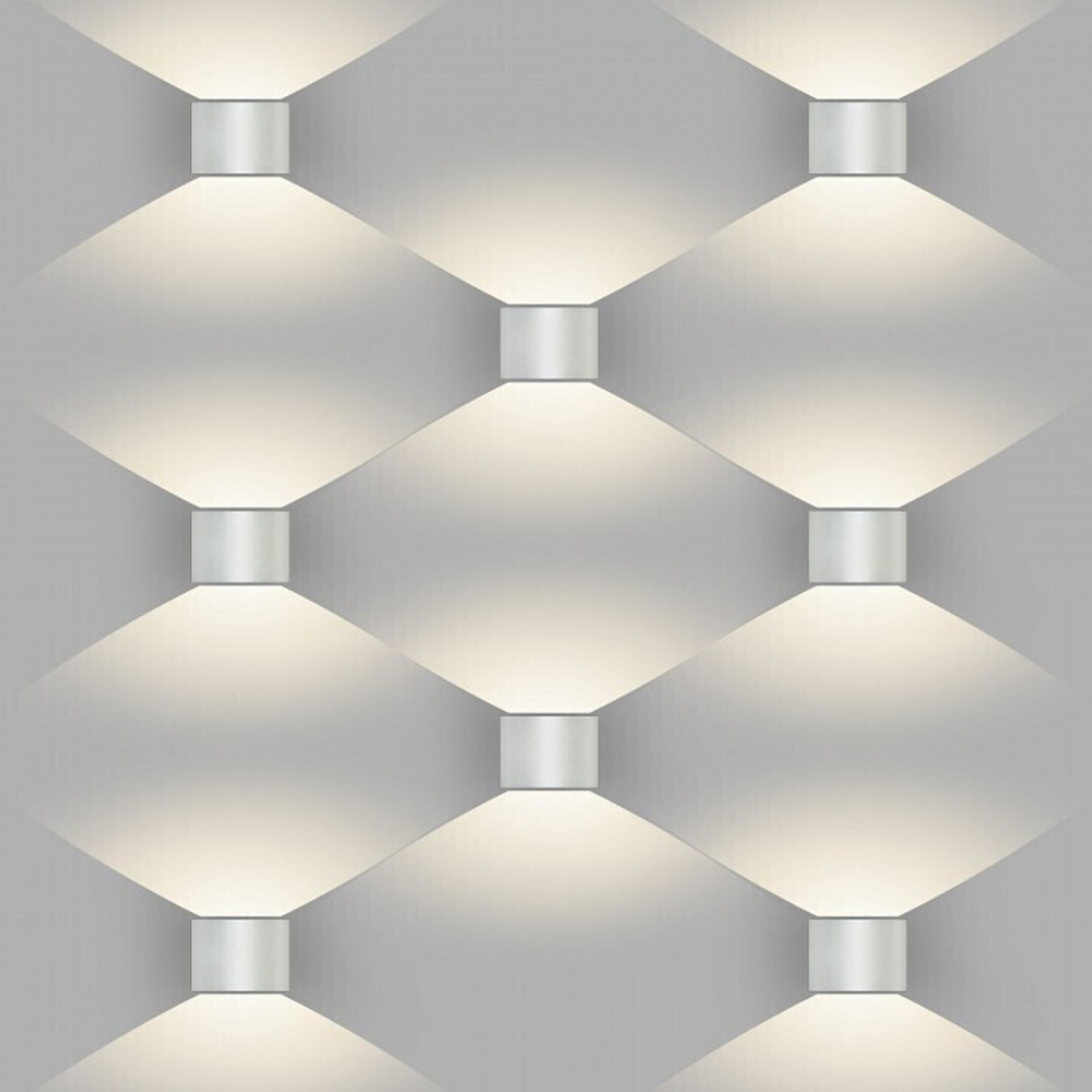 Уличный настенный светильник Elektrostandard 1518 TECHNO LED алюминий