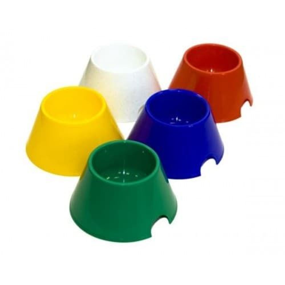 Миска пластиковая для спаниеля, цвета в ассортименте (Дарэлл) 1335