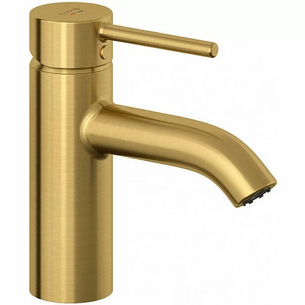 Смеситель для раковины Kludi Bozz 38272N076 золото брашированное