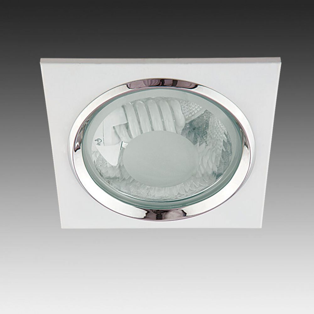 Светильник встр. Lightstar 2хЕ27 БЕЛЫЙ