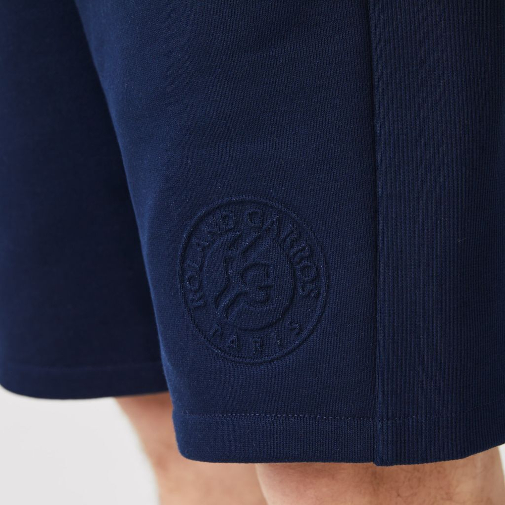 Мужские теннисные шорты Lacoste Men's Sport Fleece Shorts RG - blue marine