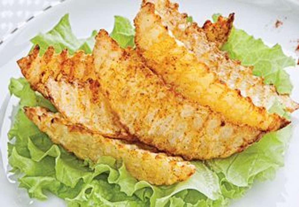 Картофельные дольки запеченные с ароматным маслом (100 гр.)