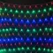 Светодиодная сетка с контроллером 2*3 м., 384 разноцветных LED ламп, прозрачный ПВХ, LTC (NTL384C-10-2M)