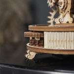 Светящийся Глобус, ночник (ROKR и Robotime) - Деревянный конструктор, сборная механическая модель, 3D пазл