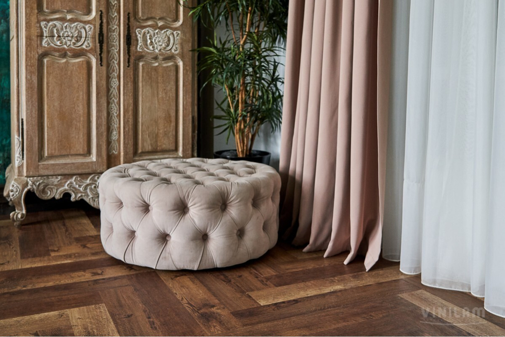 SPC Ламинат VINILAM PARQUET HERRINGBONE Паркет Версальский
