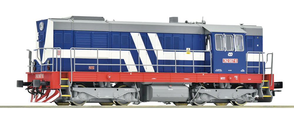 TT Тепловоз 742 007-8, CD, декодер+звук, V-VI