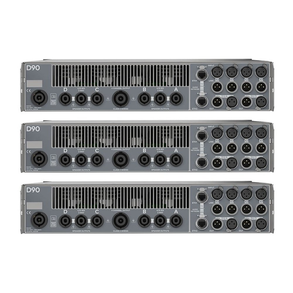 D90 Усилитель мощности, 4×5400/2700 Вт — 4/8 Ом (Copy 1:1)