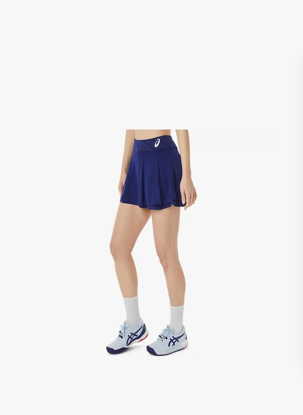 ASICS, MATCH SKORT, DIVE BLUE, WOMEN, S