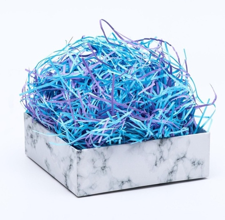 Наполнитель бумажный, сине-фиолетовый