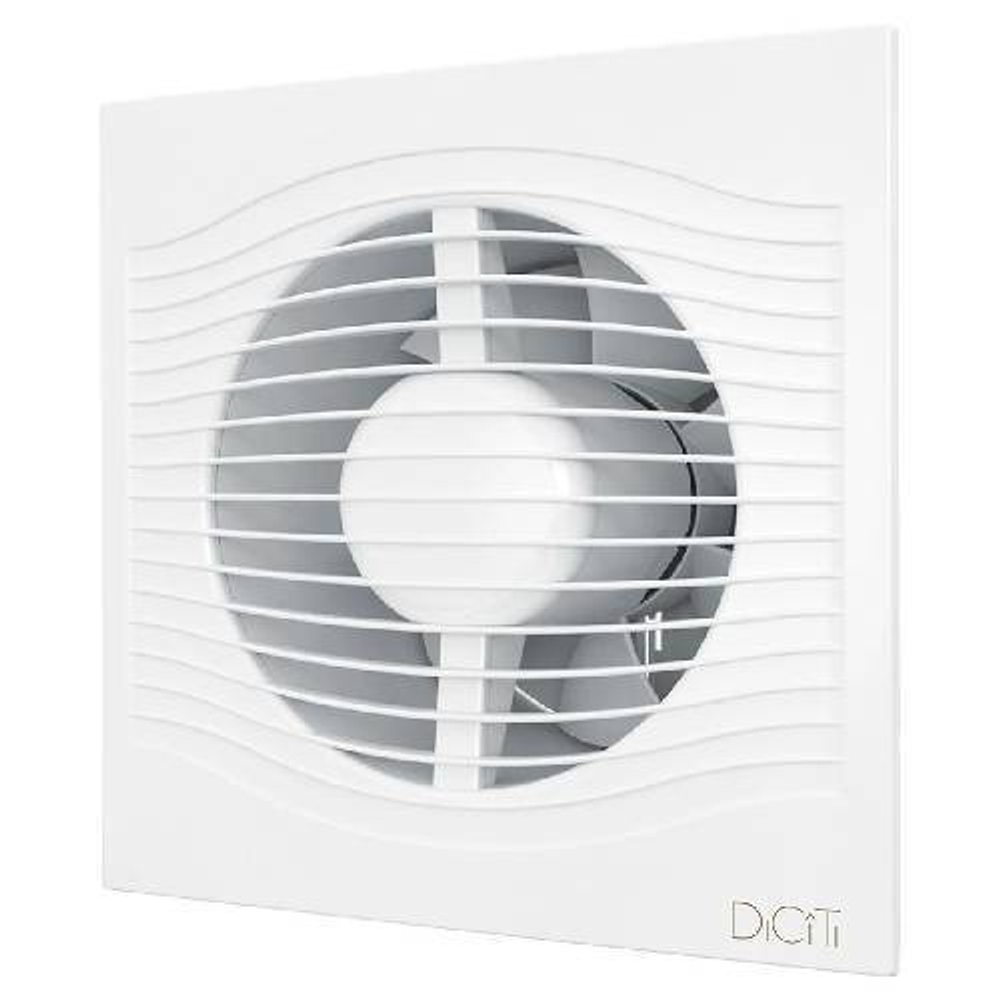 SLIM 5C| Вентилятор осевой вытяжной с обратным клапаном D125
